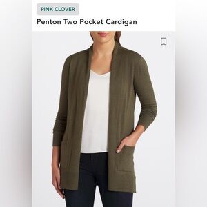 PINK CLOVER Penton Two Pocket Cardigan